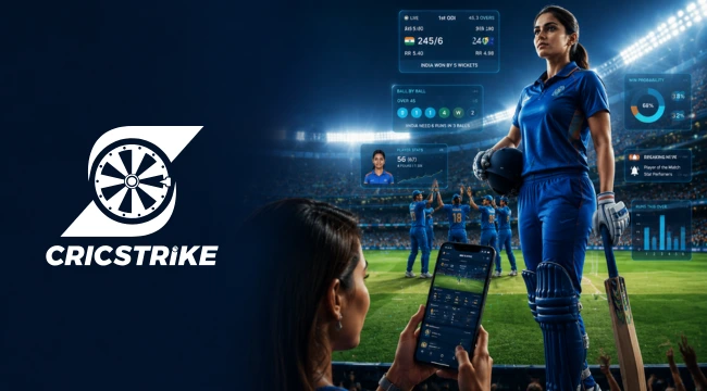 Follow Cricket Anytime with the Cricstrike App