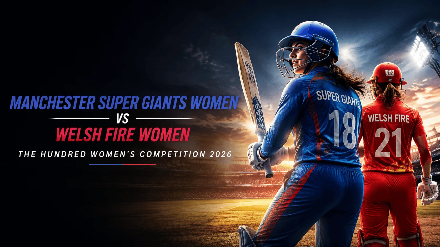 Manchester Super Giants Women vs Welsh Fire Women 2026 | The Hundred Women's Competition Match Preview & Insights