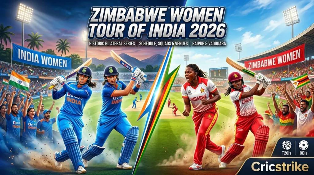 Zimbabwe Women Tour of India 2026